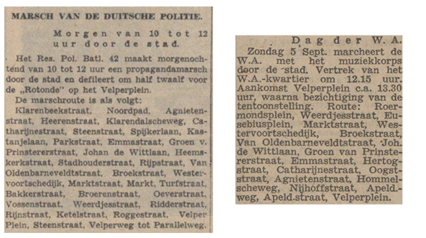 Marsch van de Duitsche Politie